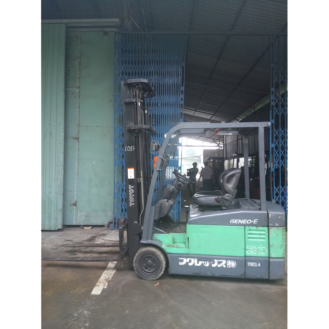 Xe nâng điện 3 bánh TOYOTA 7FBE15 Khang Nam